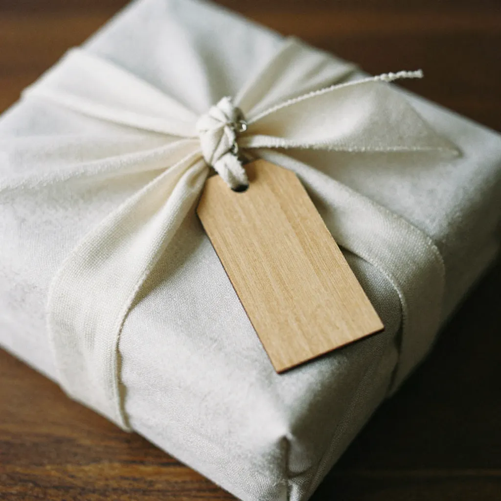 Reusable fabric wrapping style